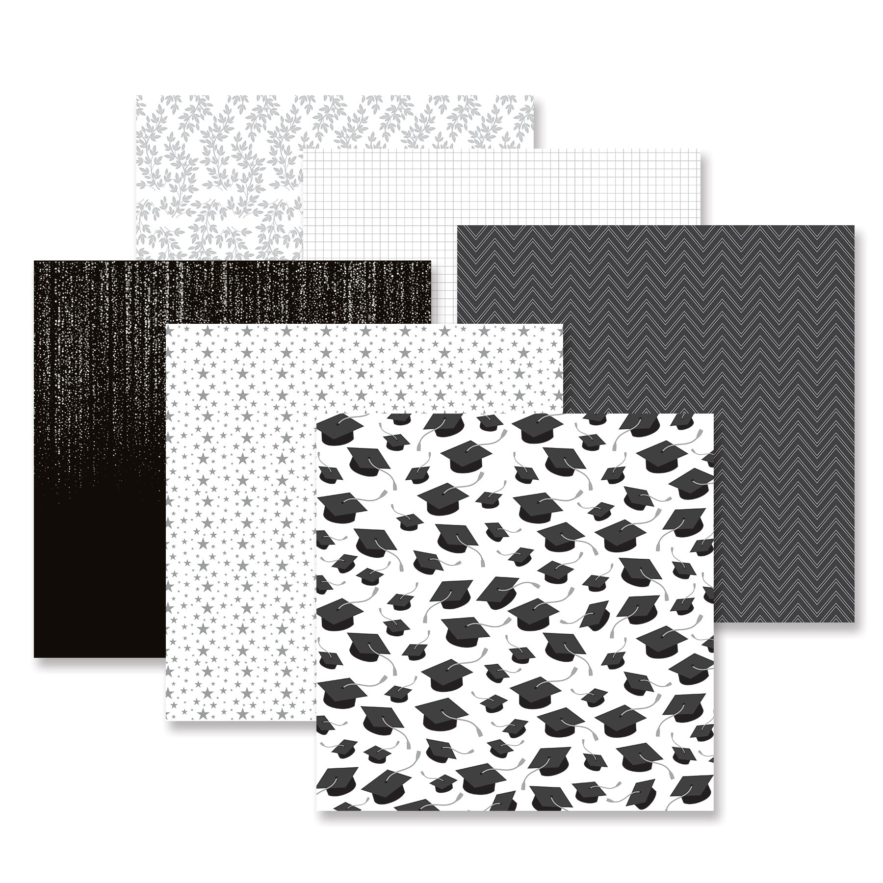 12x12 Diploma Days Paper Pack (6/pk) - Creative Memories