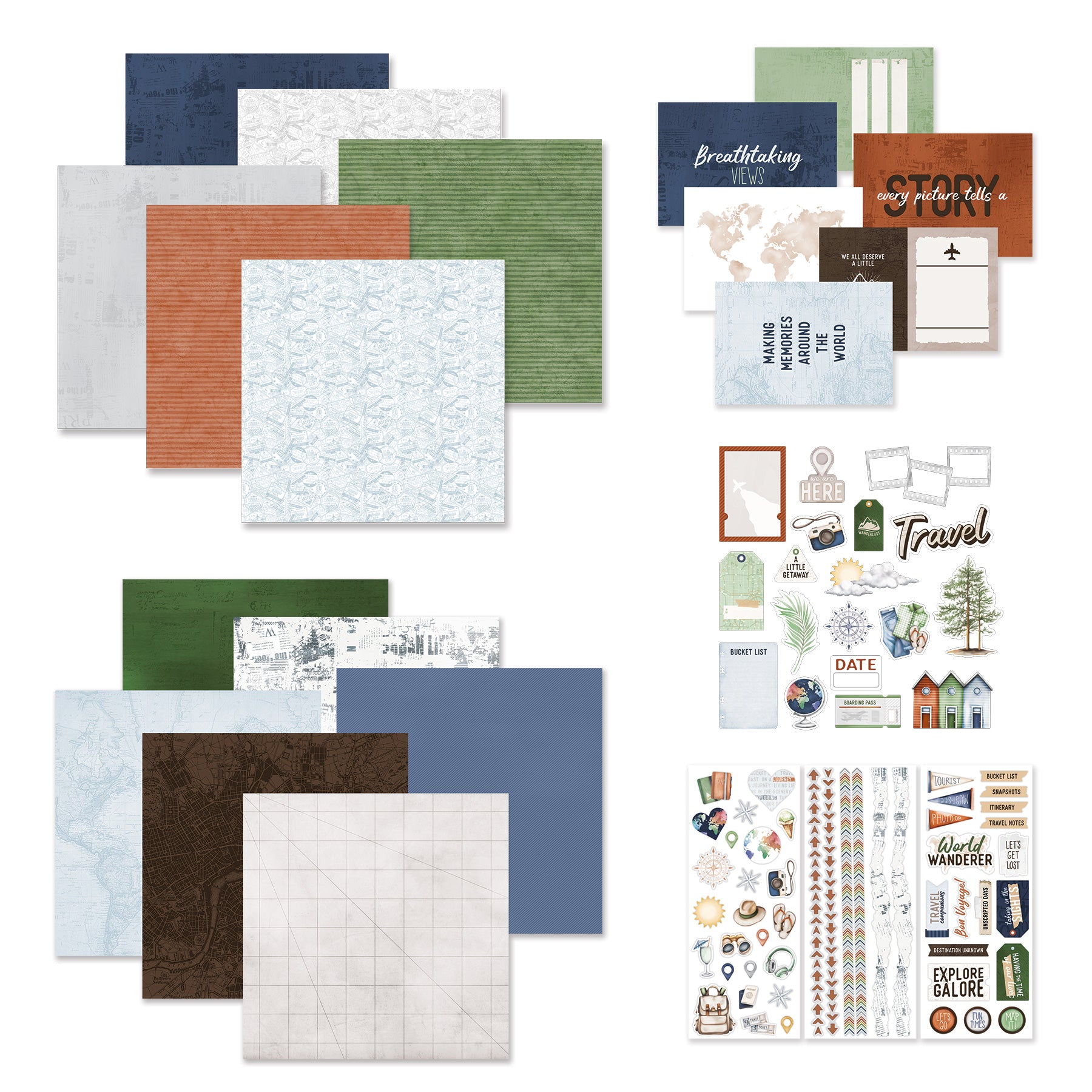 Global Getaway Decorative Bundle - Creative Memories