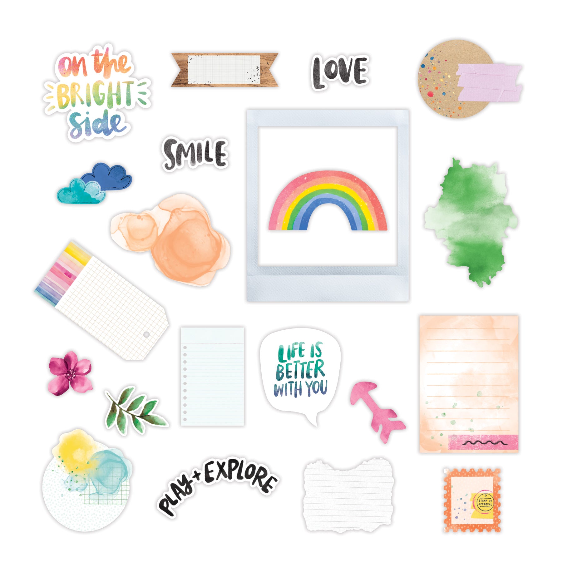 On The Bright Side Embellishments - Creative Memories