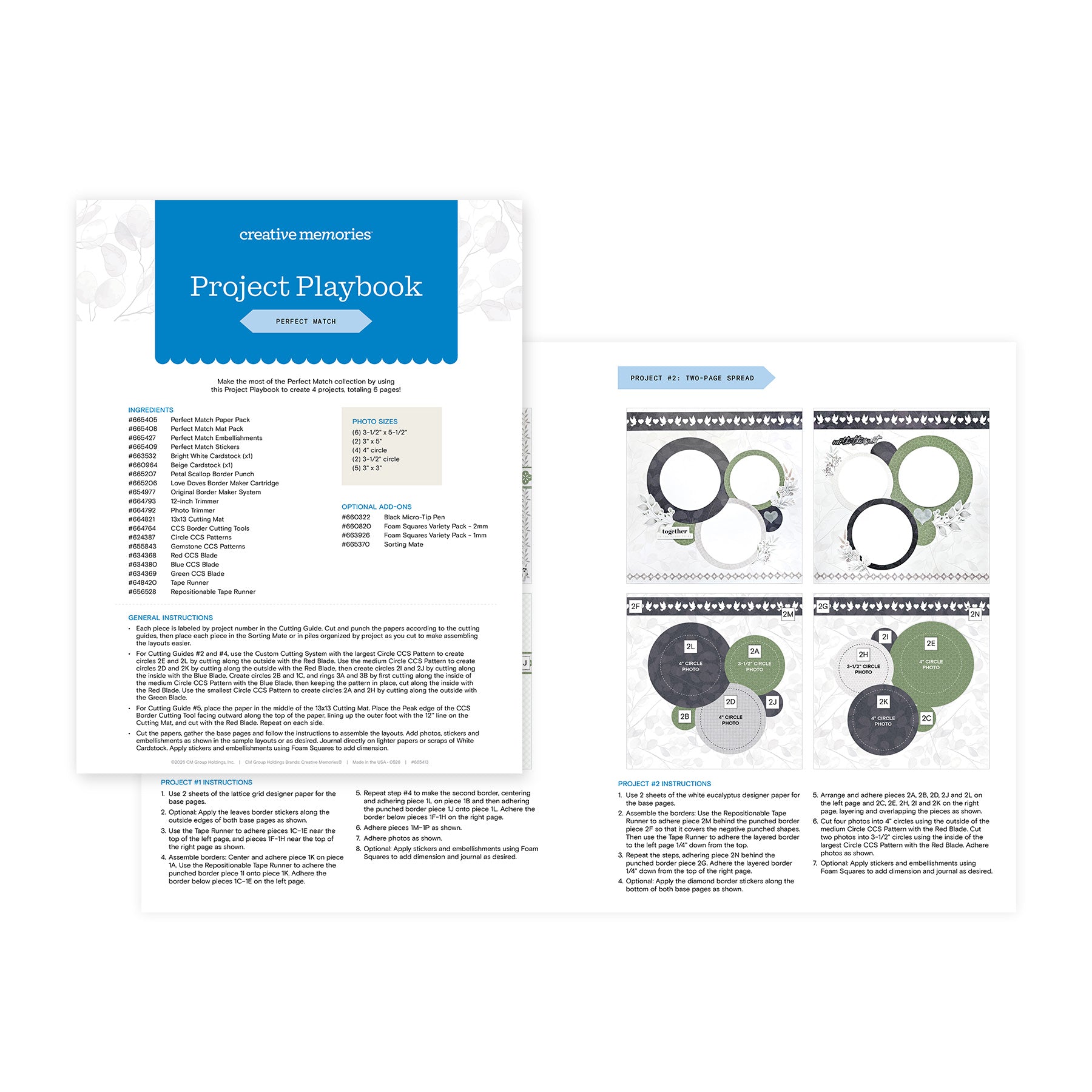Perfect Match Project Playbook - Creative Memories