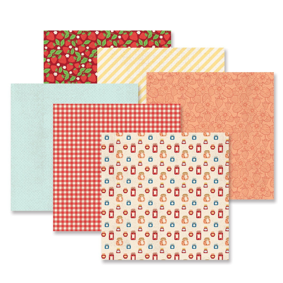 Berry Harvest Paper Pack (12/pk) - Creative Memories
