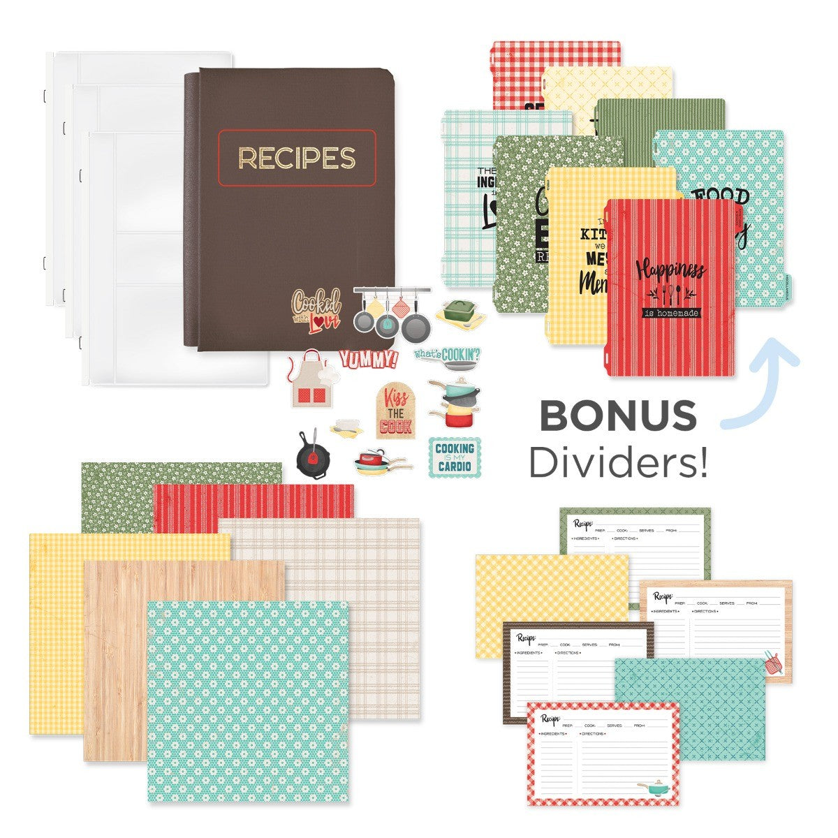 Cooked with Love Recipe Scrap Journal Kit - Creative Memories