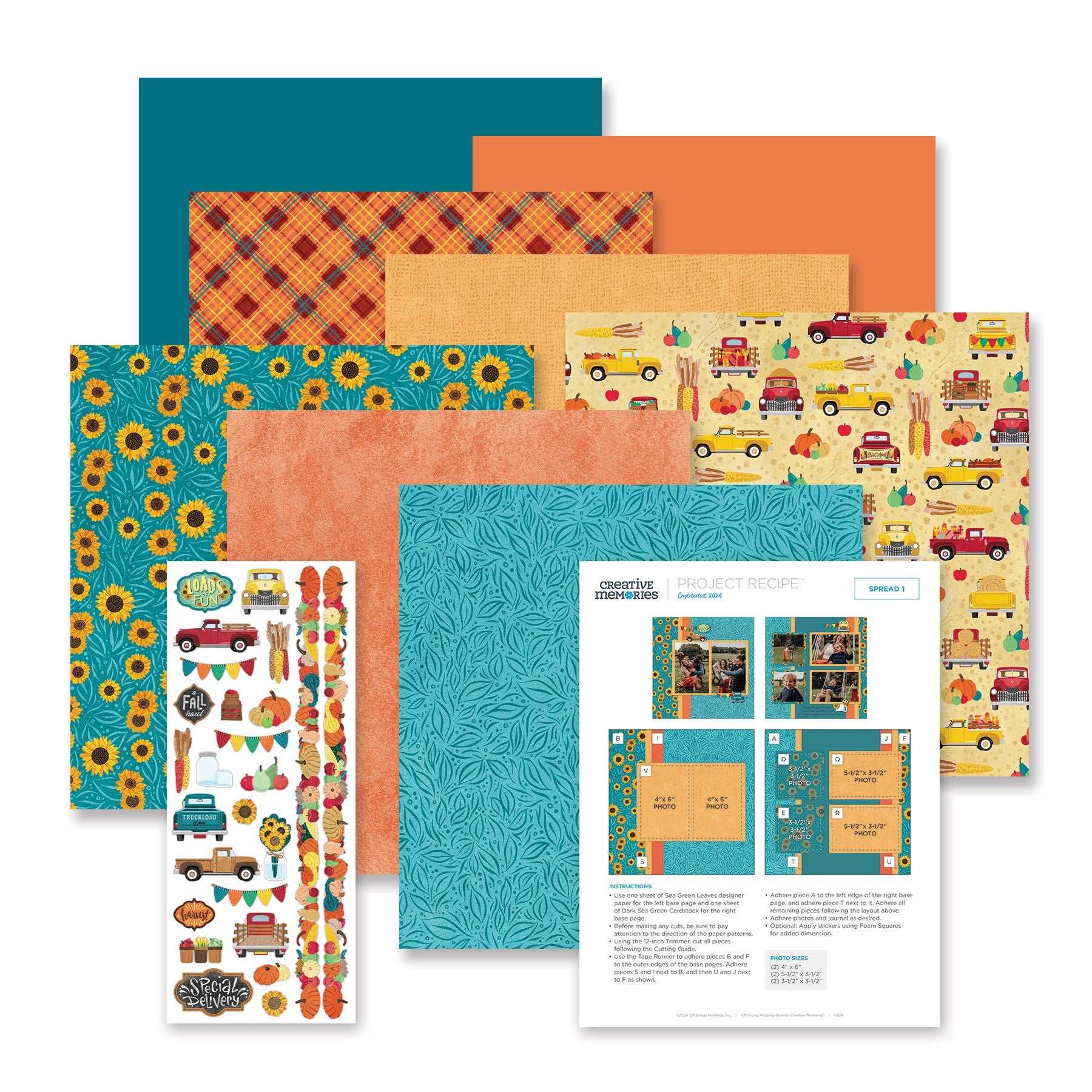 Croptoberfest 2024 Project Recipe Kit - Creative Memories