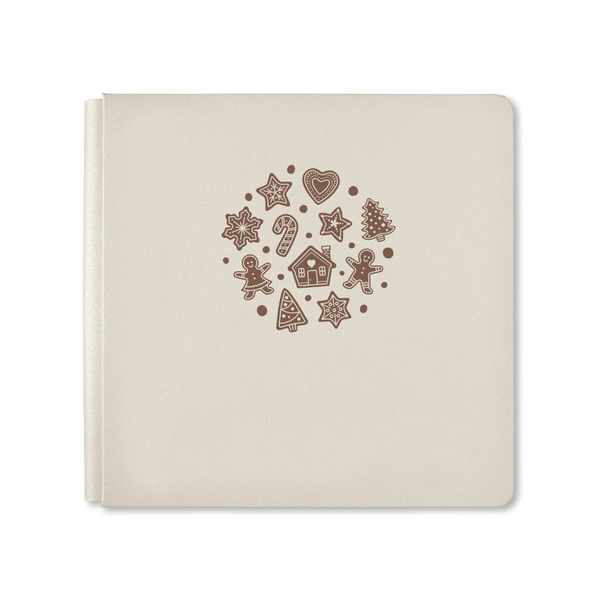 クリエイティブメモリーズ creativememories 12インチペーパー① 12x12 Gingerbread Fun Album Cover - Pebble Gray – Creative Memories