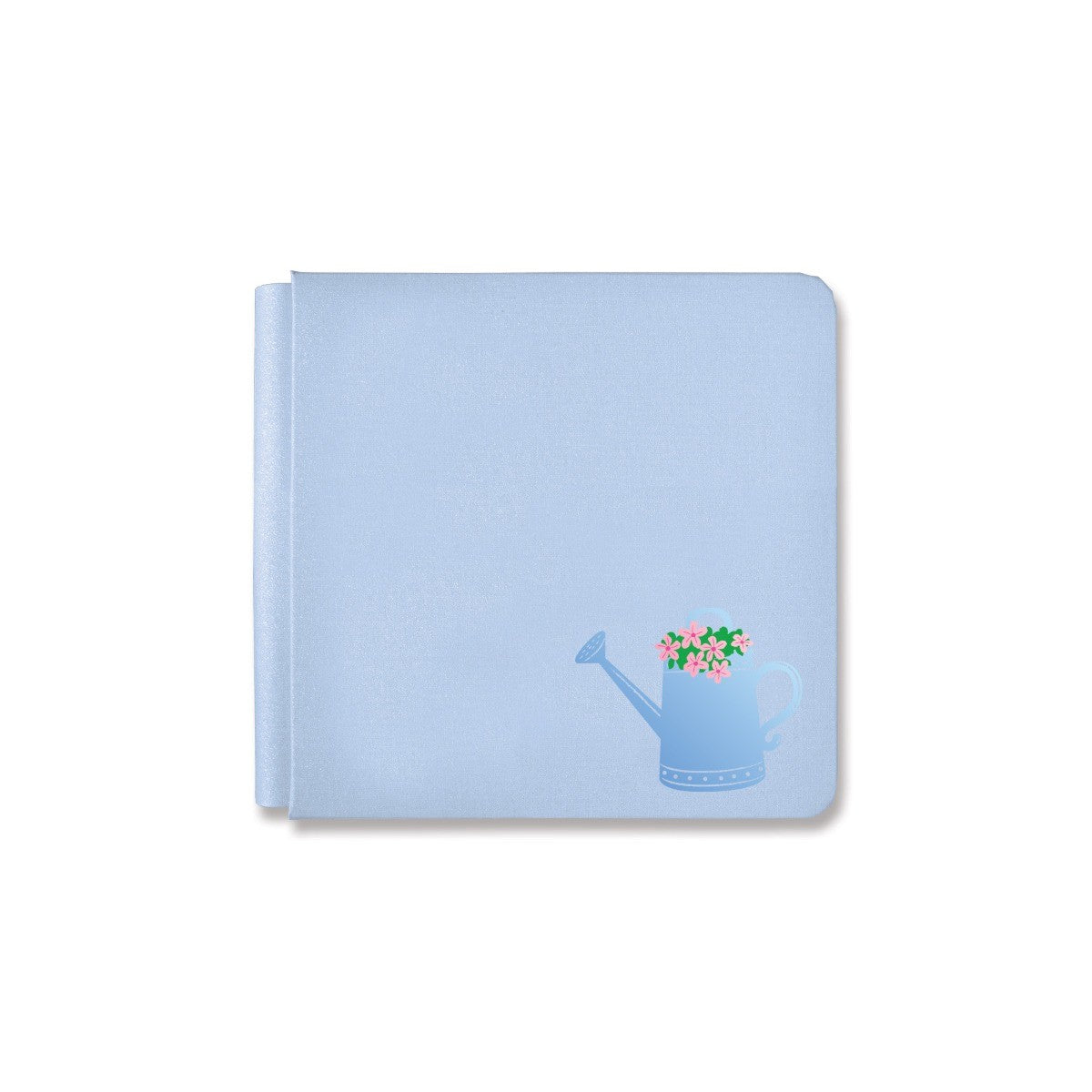 8x8 Icy Blue Watering Can Album Cover - Creative Memories