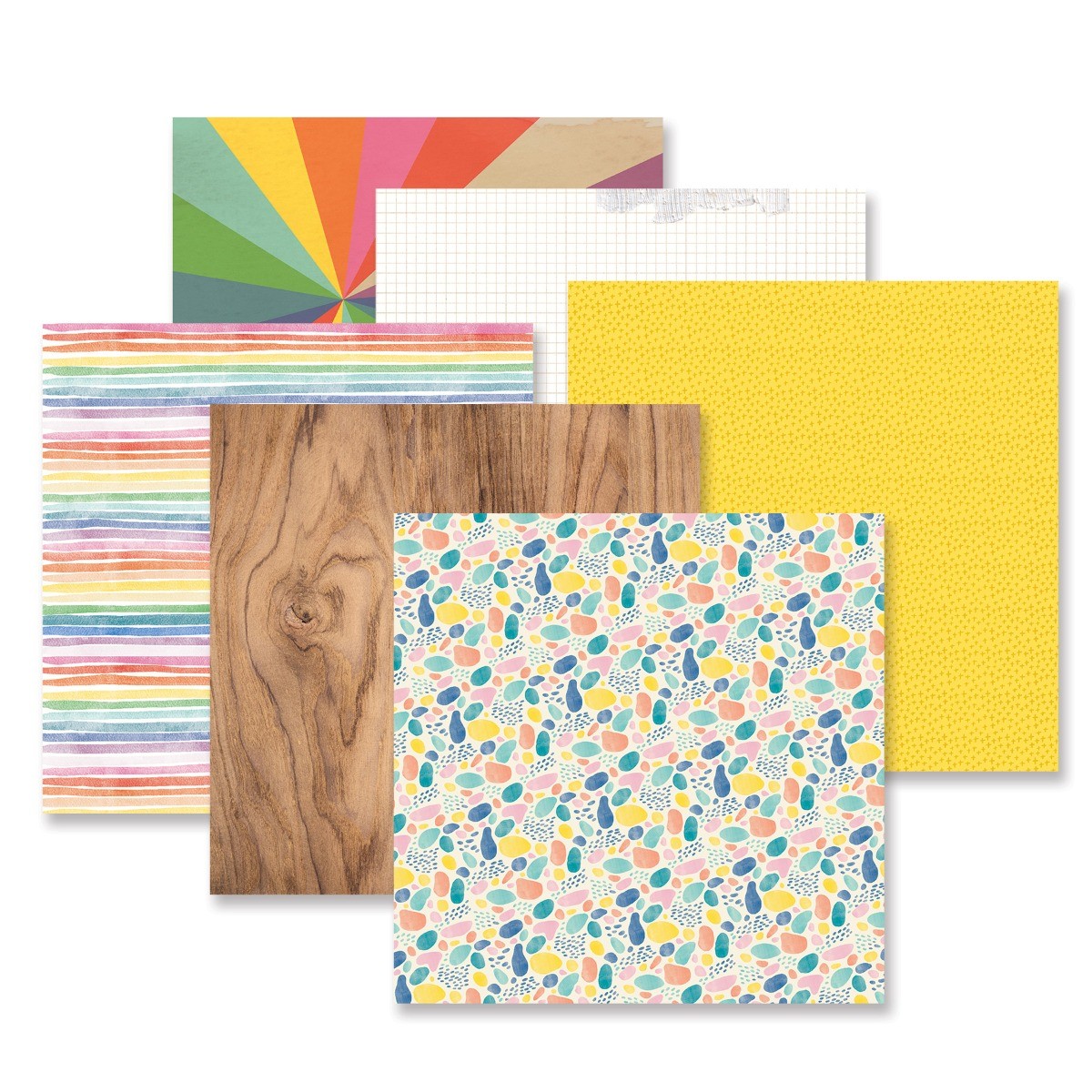 On The Bright Side Paper Pack (12/pk) - Creative Memories