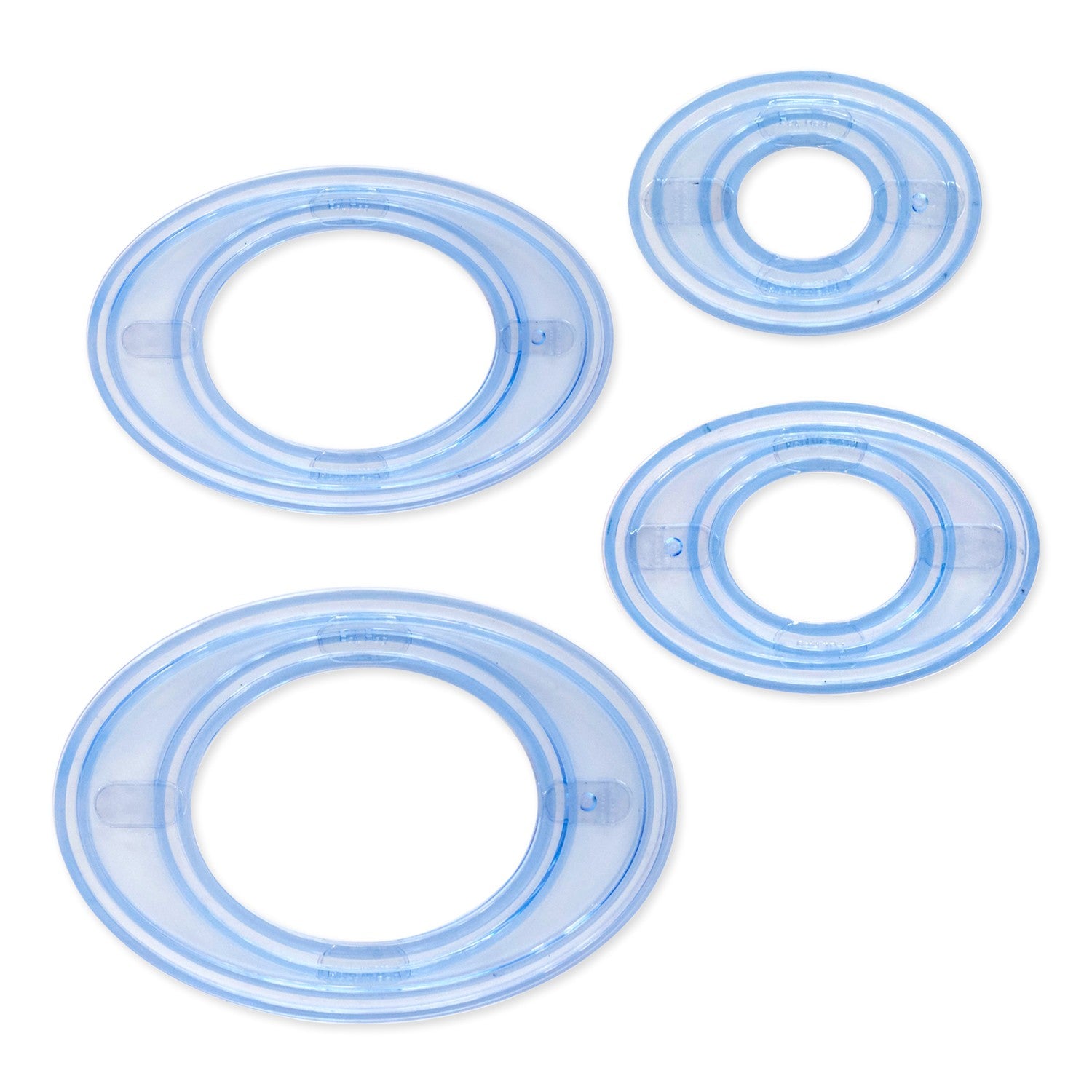 クリエティブメモリーズ 新品カッティングマット オーバル&サークルパターン Oval Custom Cutting System Patterns (4/pk) - Creative Memories