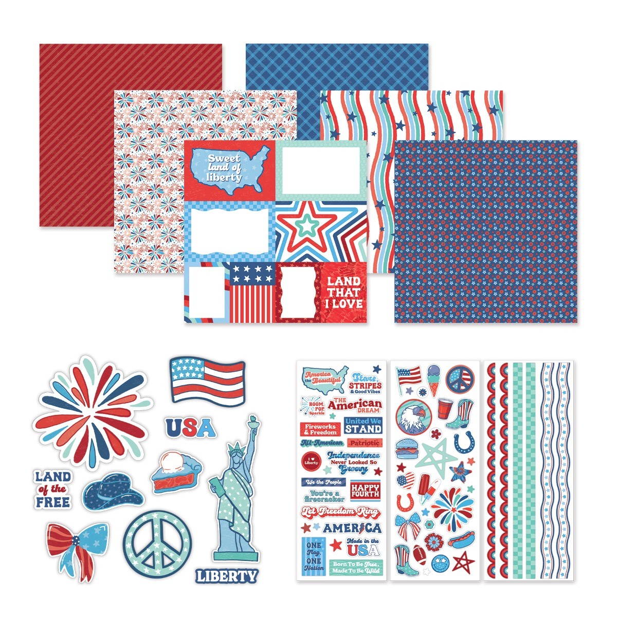 All-American Blast Decorative Bundle by Creative Memories
