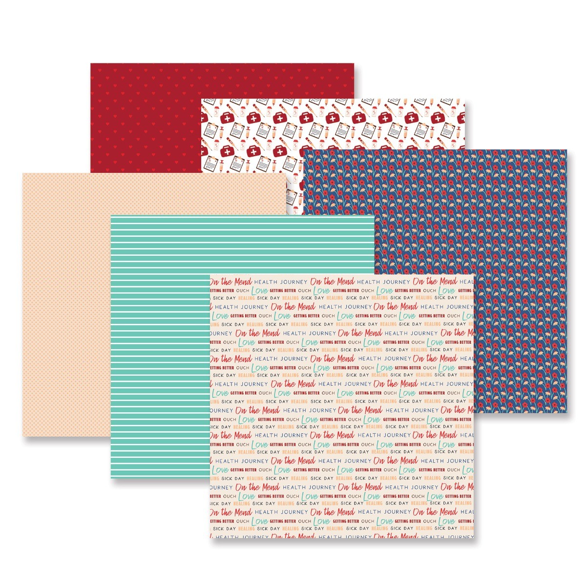 On The Mend Paper Pack (12/pk) - Creative Memories