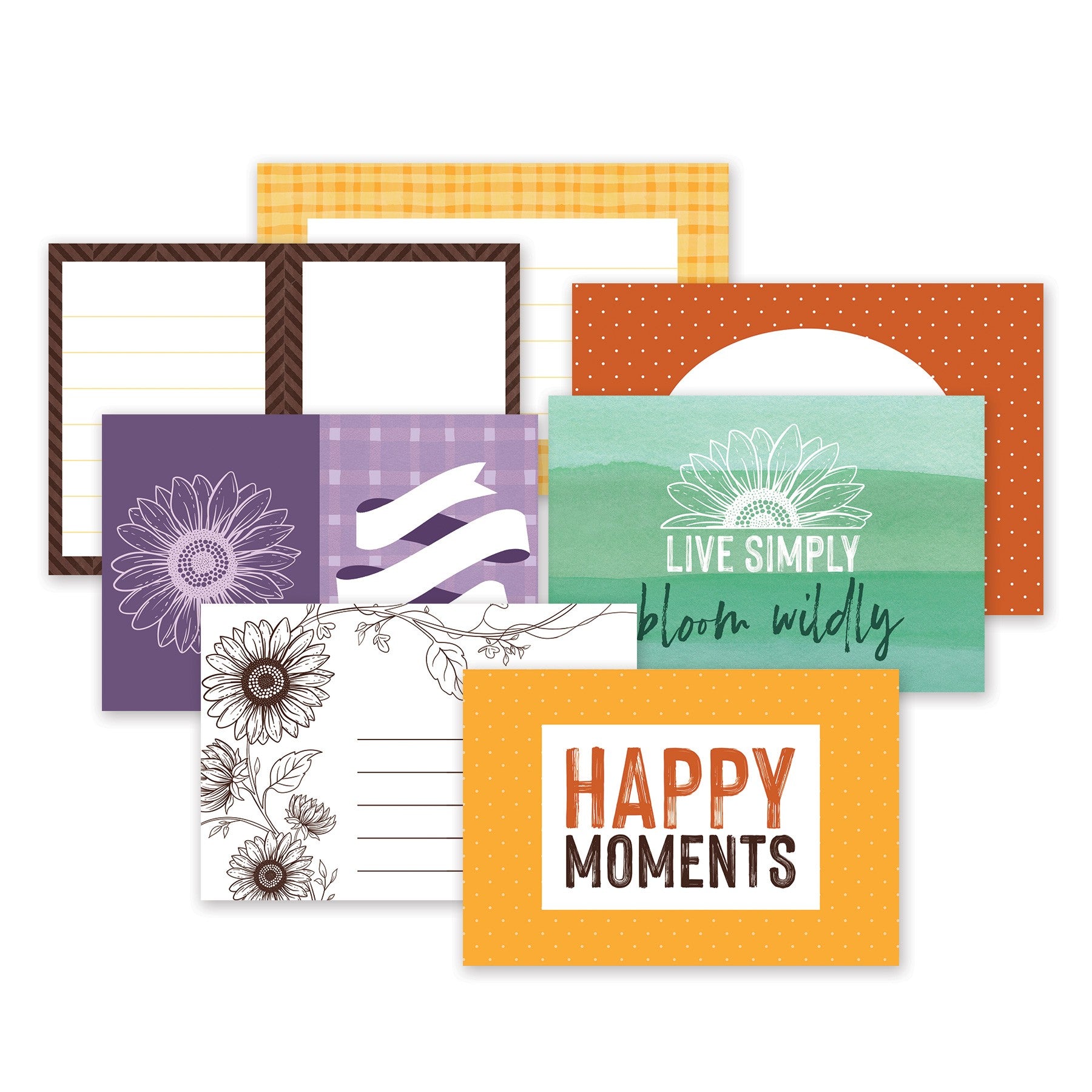 Sunflower Fields Variety Mat Pack - Creative Memories