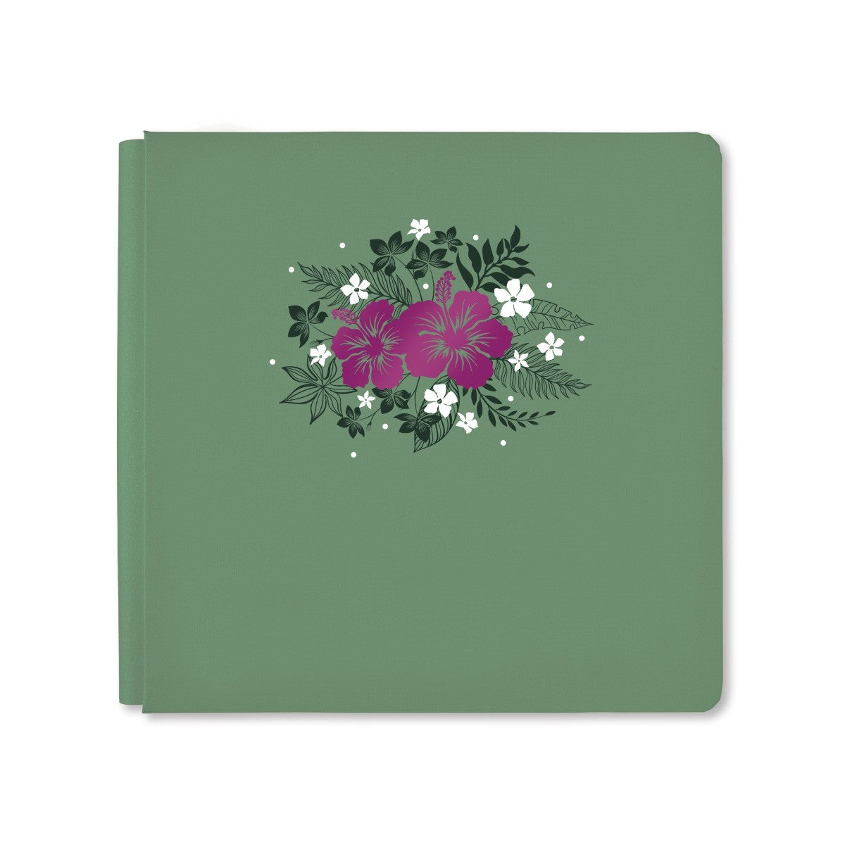 12x12 Tropical Garden Album Cover - Spruce Green – Creative Memories