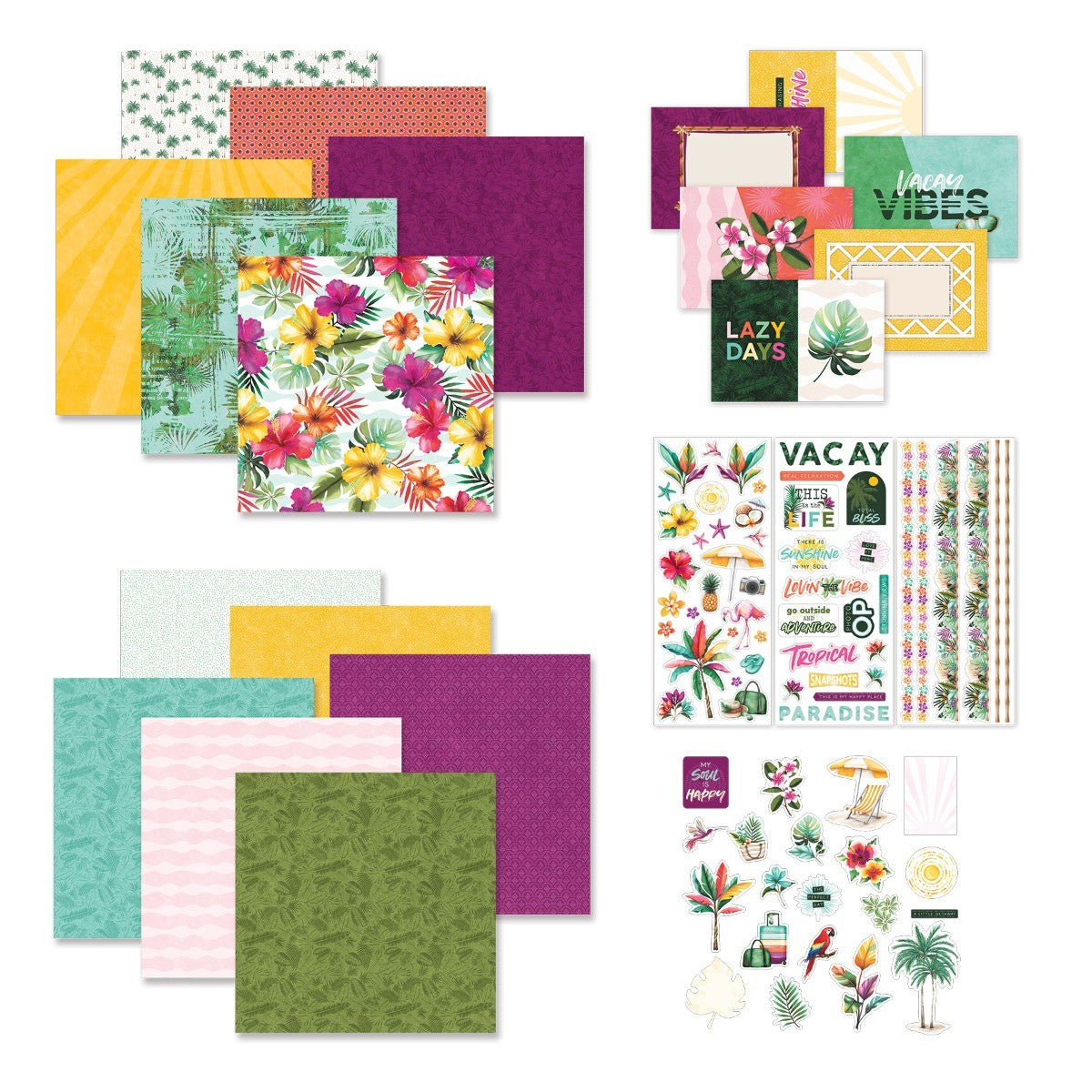 Tropical Garden Decorative Bundle - Creative Memories