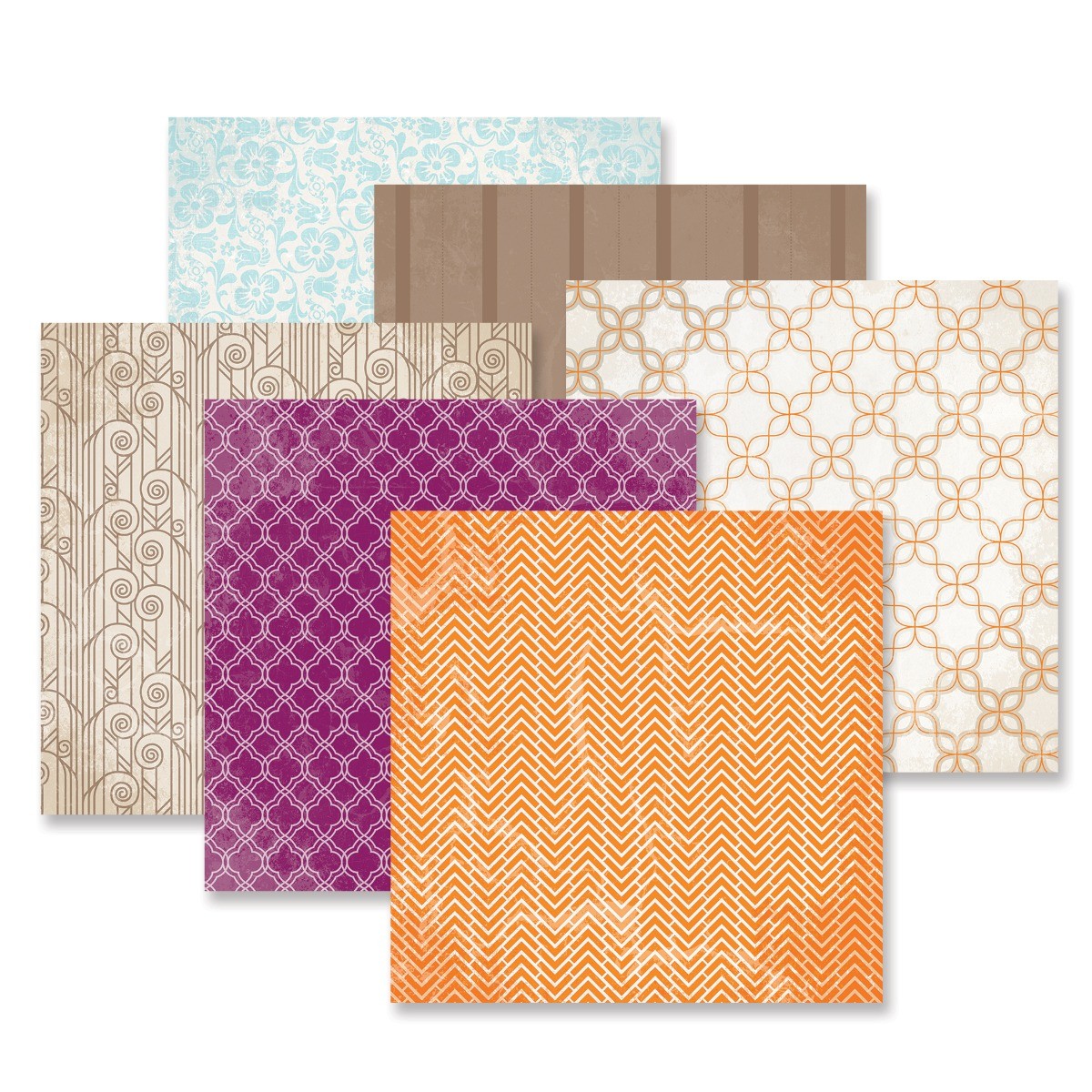Vintage Chic Paper Pack (12/pk) - Creative Memories