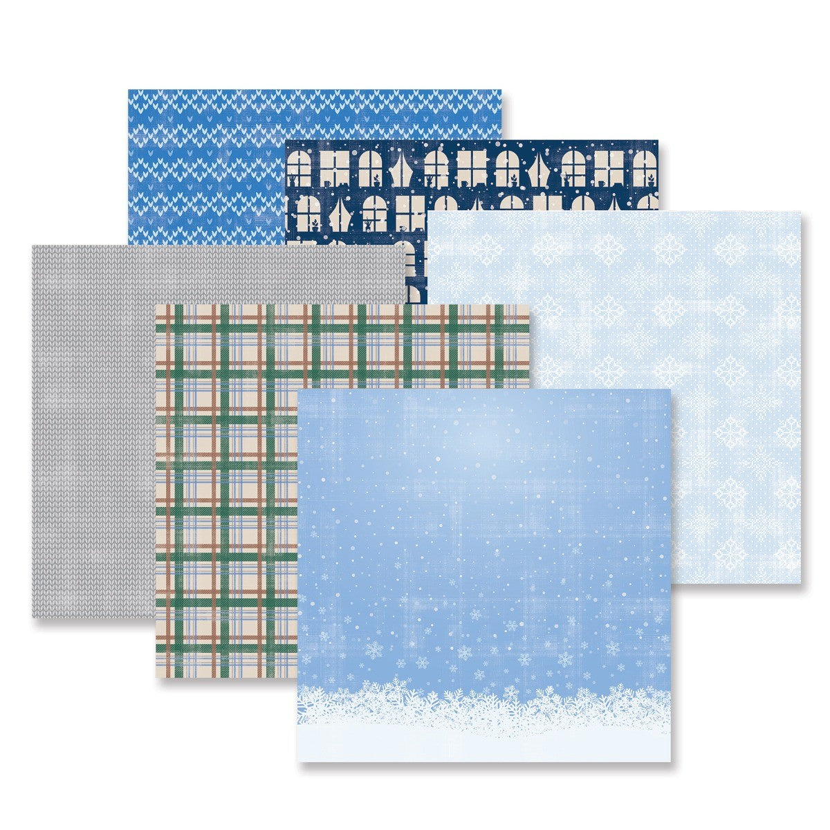 Winter Bliss Paper Pack (12/pk) - Creative Memories