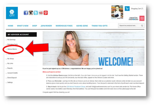 Steps to become a CM Advisor