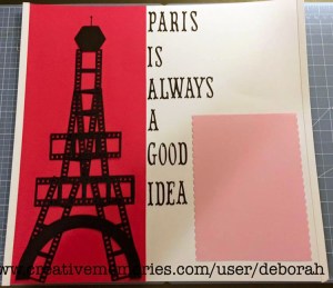 Creative Memories Page Layout