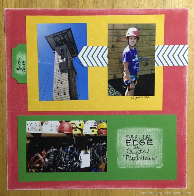 Creative Memories Page Layout