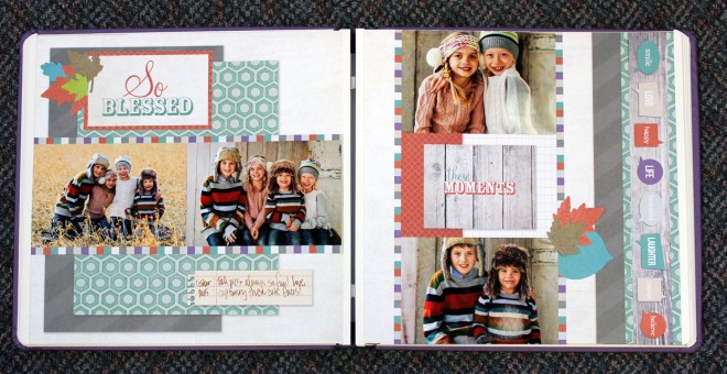 Creative Memories Fall Layout