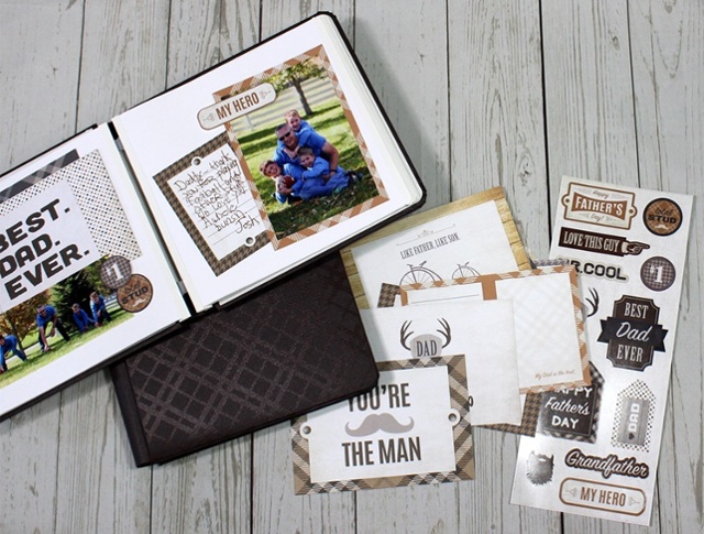 Creative Memories Blog Hop–Scrapbooking and Paper Craft Ideas For Dad