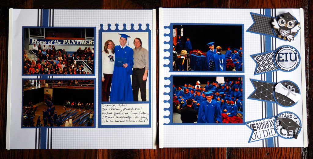 Personalizing Graduation Pages with School Colors