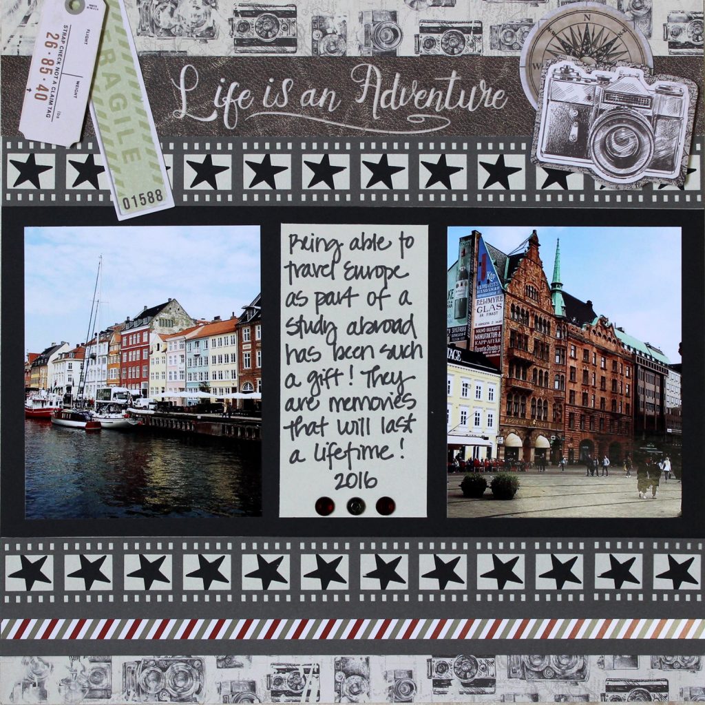 Lights, Camera, Action–and SCRAPBOOK!