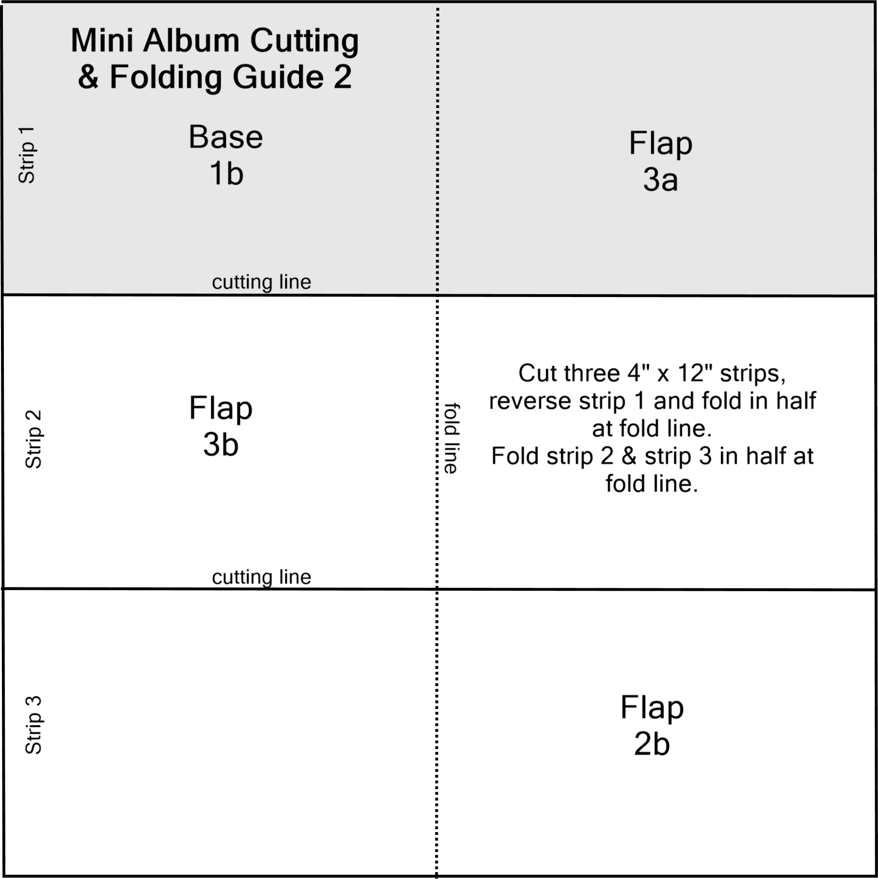 Cutting &amp; Folding Guide 2