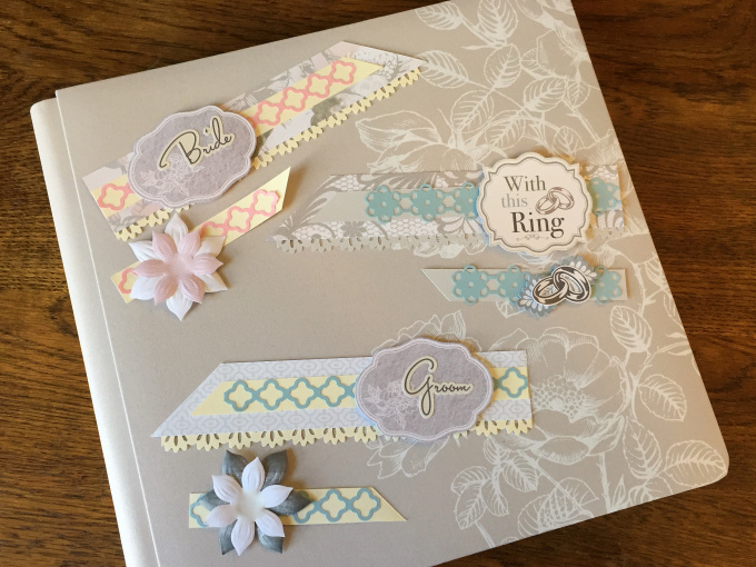 Wedding Title Scrapbook Border Ideas