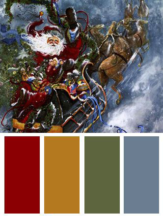 Virtual Holiday Crop:  Challenge 4-Color