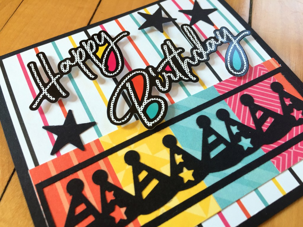 Party Hats Scrapbooking Borders