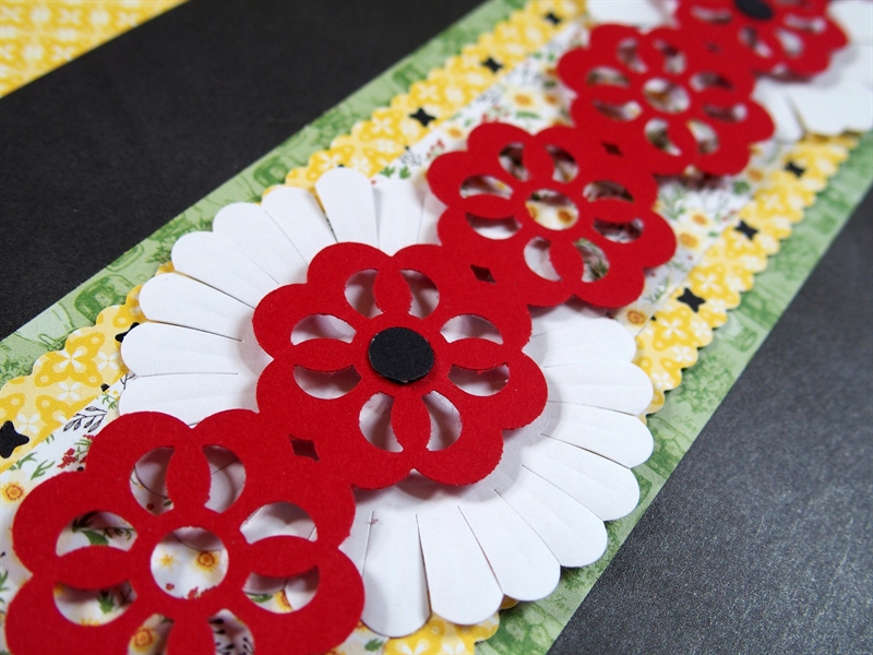 Scrapbooking Borders using the Doily Border Punch