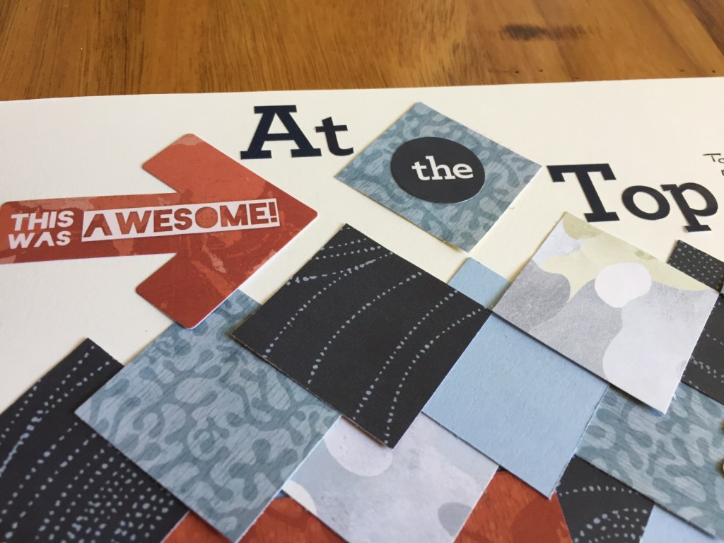 A Journey To The Outback Scrapbook Layout