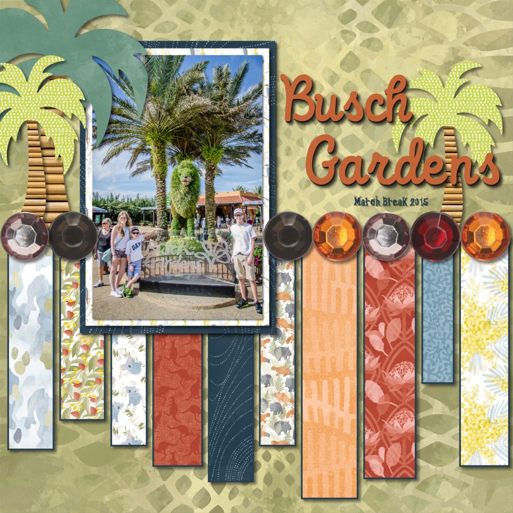 How to Use the Outback Journey Paper Pack for Your Digital Scrapbook Pages