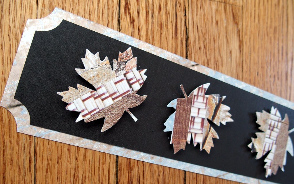 How to Create Marquetry Scrapbooking Borders Using the Textile Paper Packs