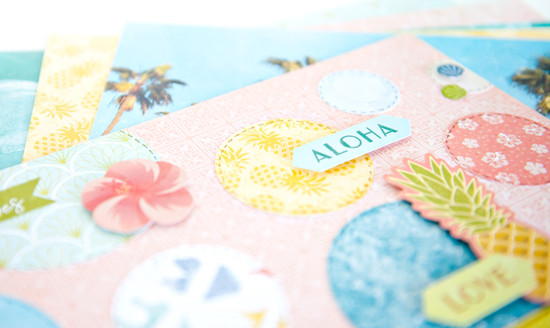 Craving Some Vitamin Sea? Check out this Sun-Kissed Scrapbook Layout!