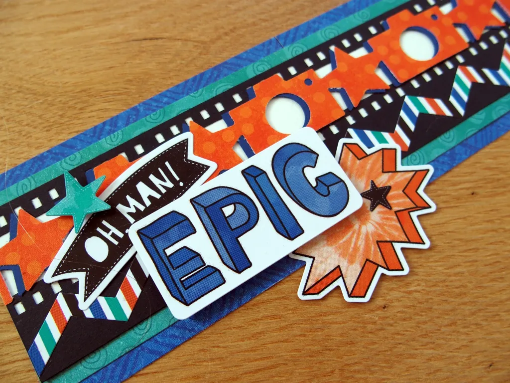 Create Vibrant 12×12 Kids Scrapbook Borders With Super Duper