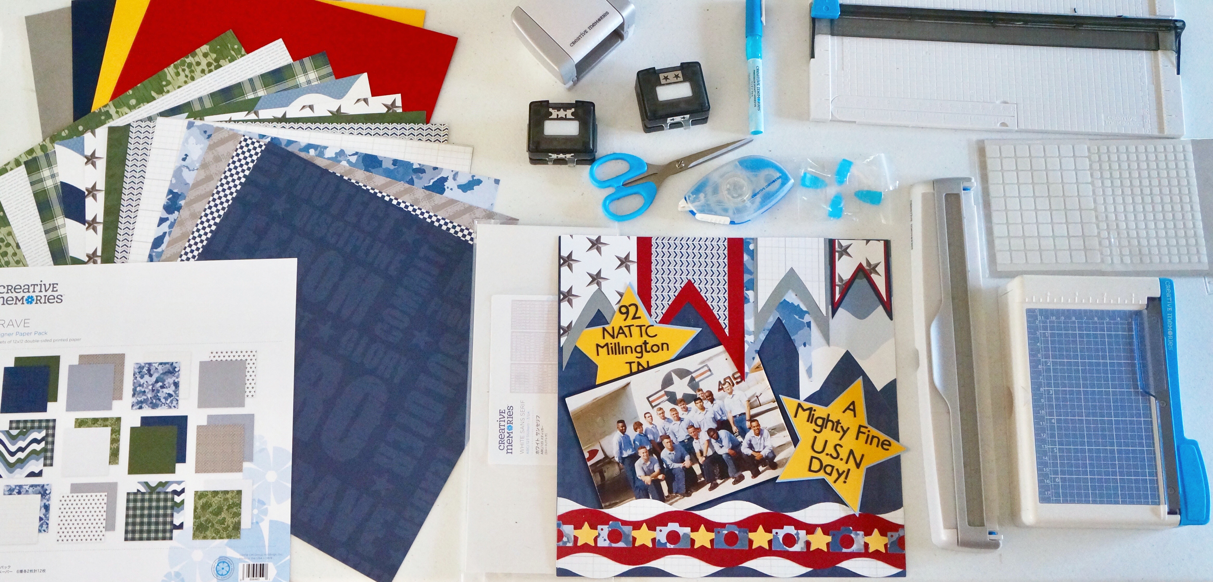 Brave-Military-Layout-Supplies2-Creative-Memories