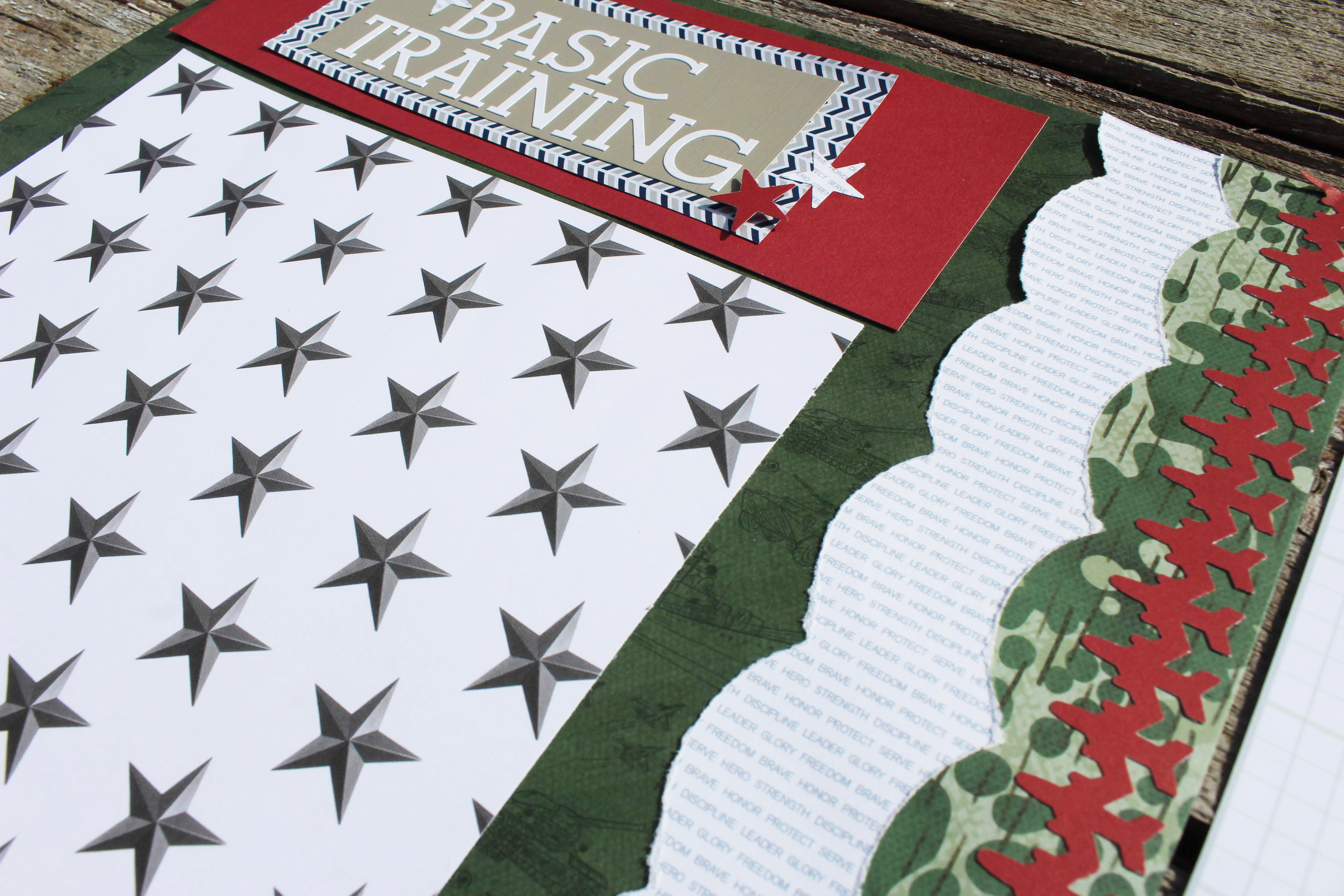 Military-Scrapbook-Layout-Brave-Star-Spangled-Creative-Memories-Process3
