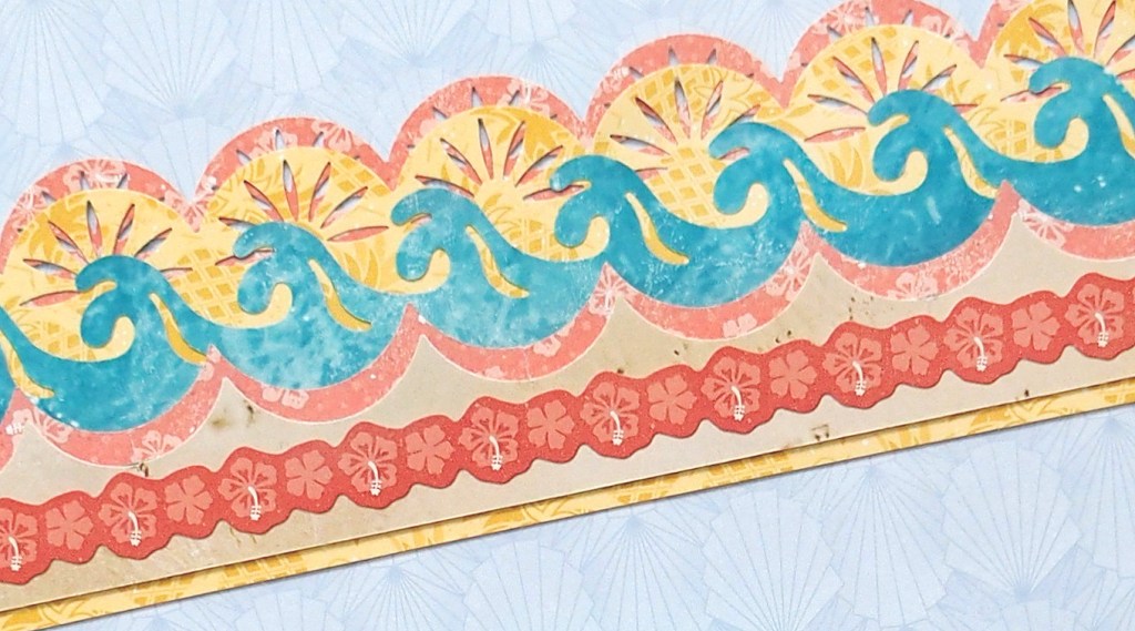 Sun-Kissed Scrapbook Border Ideas