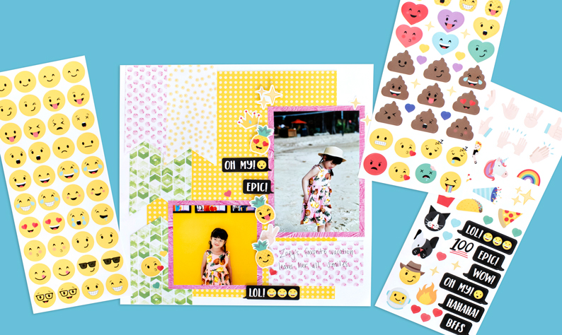 Your 15 Moods While Scrapbooking (As Told by Emojis)