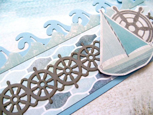 Create Beautiful Beach-Themed Scrapbook Borders with the Maritime Collection