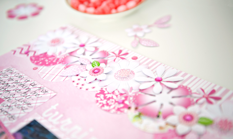 Mix-Match-Pink-Flower-Scrapbook-Layout-Creative-Memories6