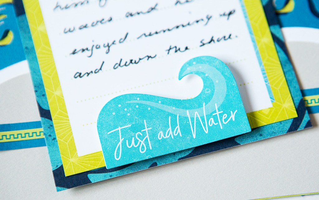 #ThrowbackThursday – Sun-Kissed/Slice of Summer Scrapbook Layout