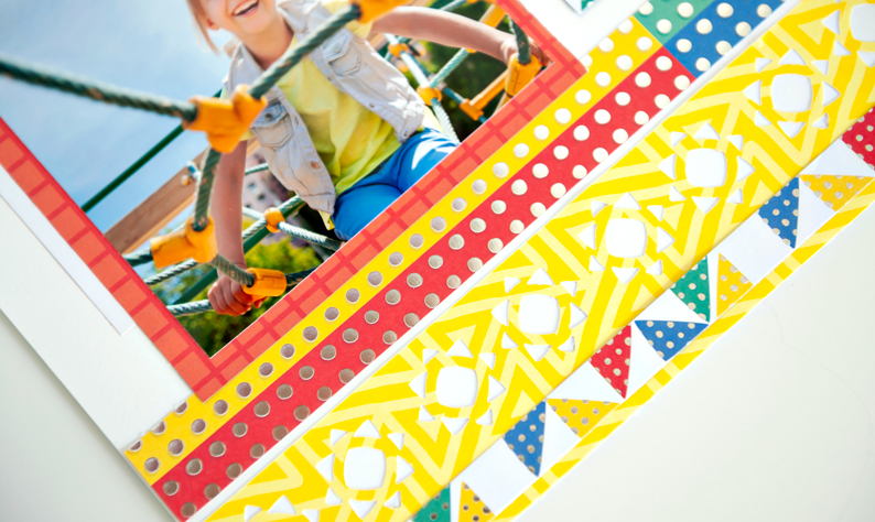 Essentials-Foil-Paper-Sunshine-Border-Maker-Cardtridge-Scrapbook-Layout-Creative-Memories3