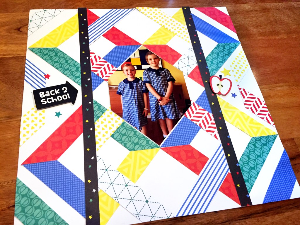 An Essentials Geometric Scrapbook Idea You’ll Love