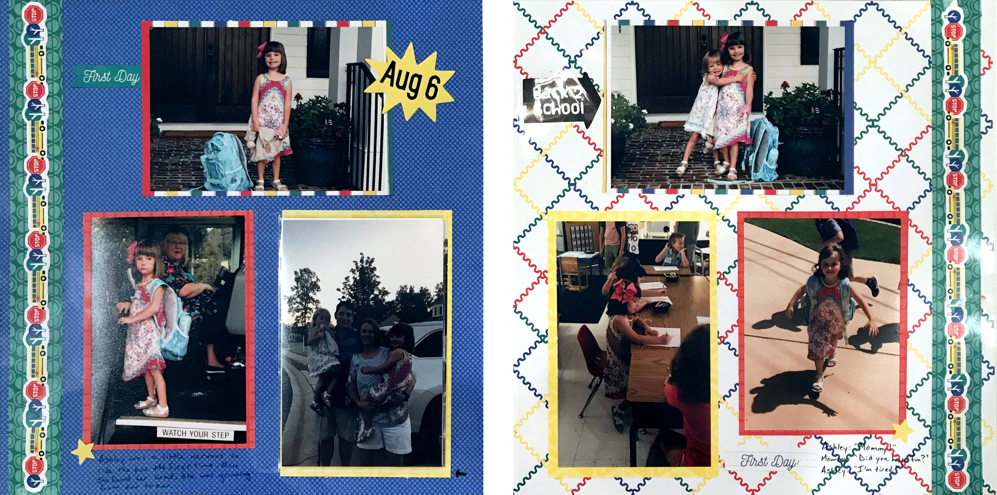Essentials-School-Scrapbook-Layout-Creative-Memories