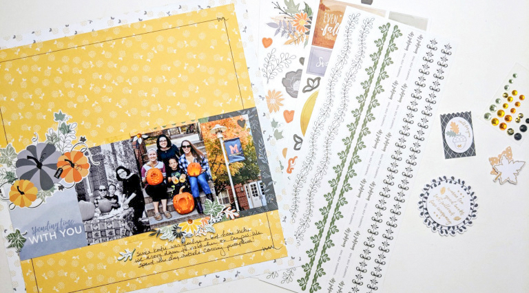 Show What’s Most Important with this Gather Together Family Scrapbook Layout