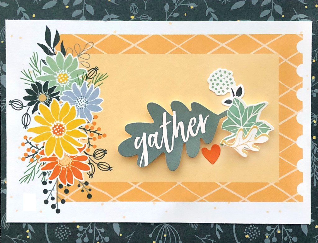 World Card Making Day: Super Easy Mat Pack Handmade Holiday Card