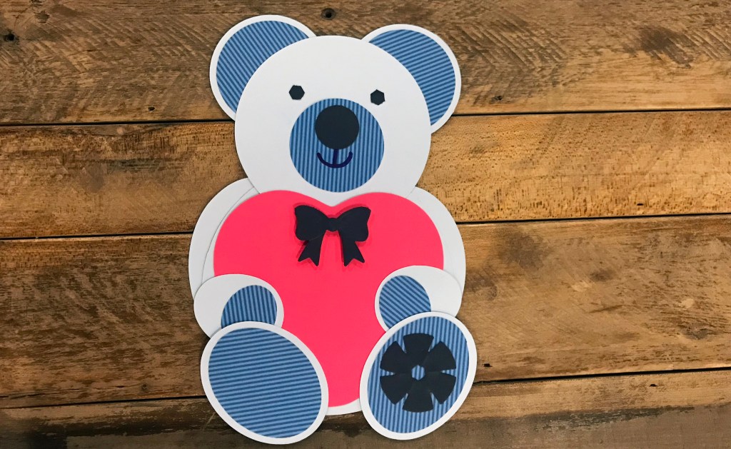 Make Your Own Scrappie the Bear Using the Custom Cutting System