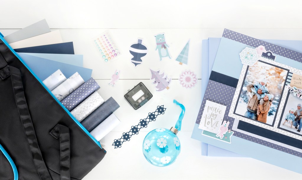 It’s Christmas Time in the City — Celebrate with this Silver Bells Holiday Scrapbook Layout