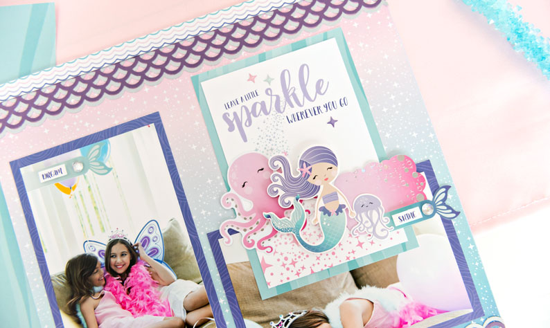 Mermaid-Themed-Scrapbook-Supplies-Creative-Memories